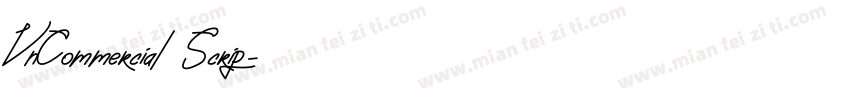 VnCommercial Scrip字体转换